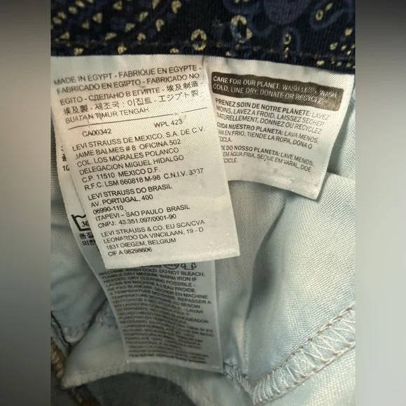 Levi’s 525 Perfect Waist Straight Leg Jeans Women’s W30 L32 Medium Wash - Picture 7 of 8